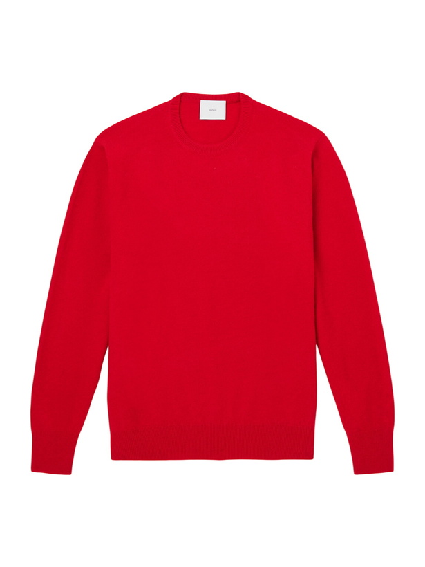 Photo: ssstein - Fulled Wool Sweater - Red