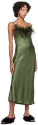 Sleeper Green Boheme Slip Dress