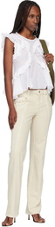 Isabel Marant Etoile Beige Jaylis Jeans