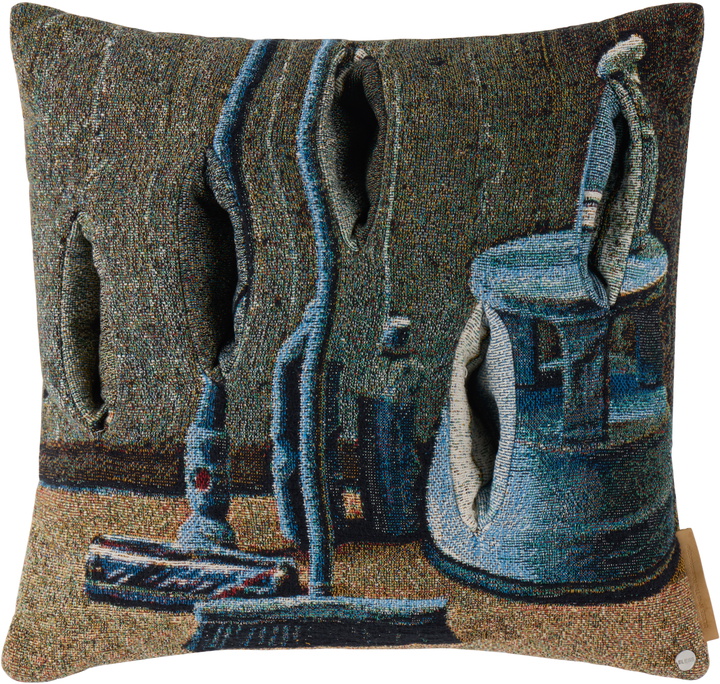 Photo: Bless Multicolor Nº46 The Kaleidescope Elevator Blanket Slit Cushion
