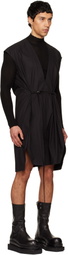 Rick Owens Black Temple SL Short Jumpsuit