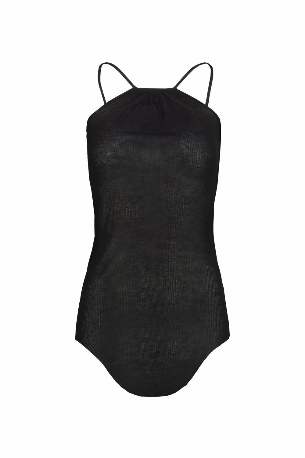 【関税＆送料込み】Rick Owens 'Prong Bather' One-Piece Swim Rick Owens Prong Bather One-piece Swimsuit In Black | ModeSens