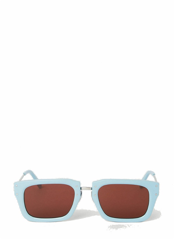 Photo: Les Lunettes Soli Sunglasses in Blue