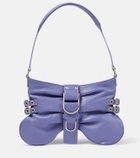 Blumarine Butterfly Small leather shoulder bag