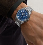 Jaeger-LeCoultre - Polaris Automatic Chronograph 42mm Stainless Steel Watch, Ref. No. 9028180 - Blue