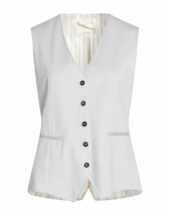 Photo: Circolo 1901 Womens Tailored Vest Light in Grey
