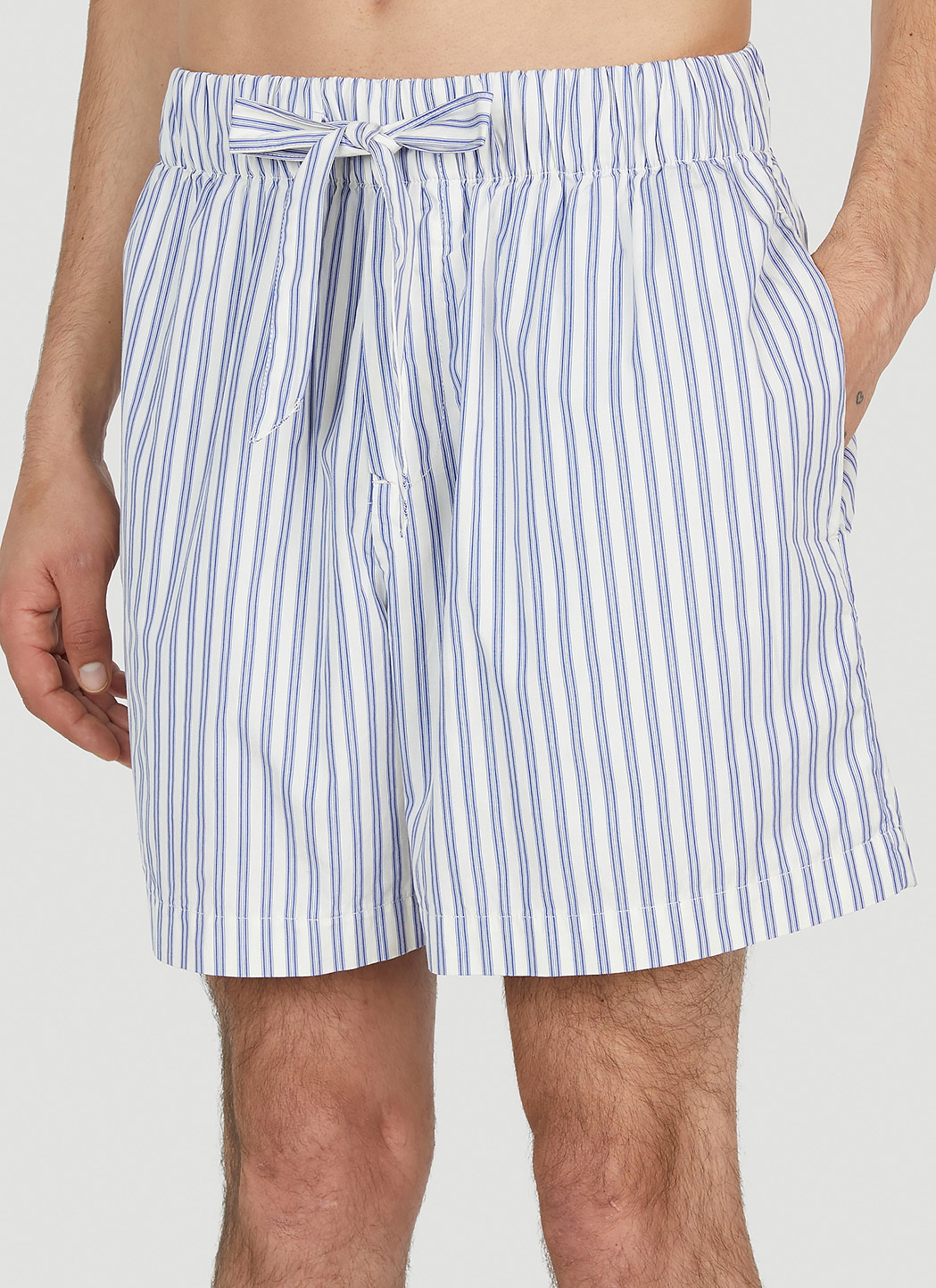 Tekla Skagen Stripes Shorts
