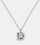 Mateo 14kt gold necklace with topaz and diamonds