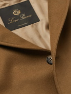 Loro Piana - Spagna Leather-Trimmed Rain System® Cashmere-Felt Chore Jacket - Brown