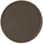Lineage Ceramics Black Entrée Plate, 4 pcs