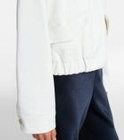 Vince Cotton twill blouson jacket