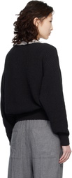 Baserange Black Mea Sweater