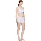 Calvin Klein Underwear White Cotton Boy Shorts