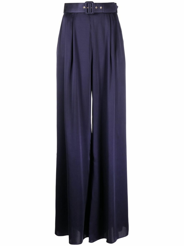 Photo: ZIMMERMANN - Wide Leg Silk Trousers