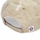 Men's AAPE AAPE NOW CAP in Dark Beige 