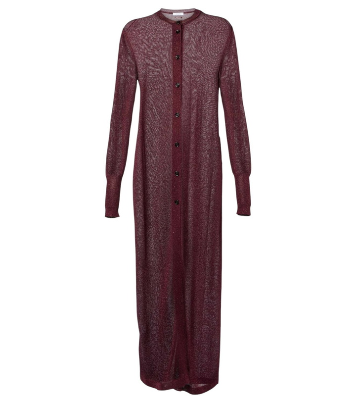 Photo: Ferragamo Lamé cardigan