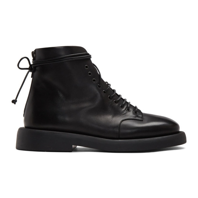 Photo: Marsell Black Gomme Polacco Boots