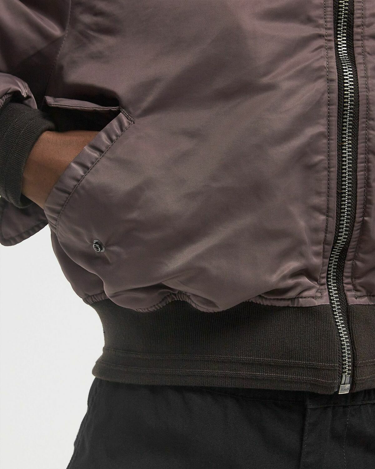 ØLÅF RETRO LOGO BOMBER JACKET Brown Women