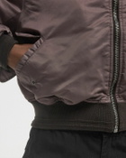 ØLÅF RETRO LOGO BOMBER JACKET Brown Women