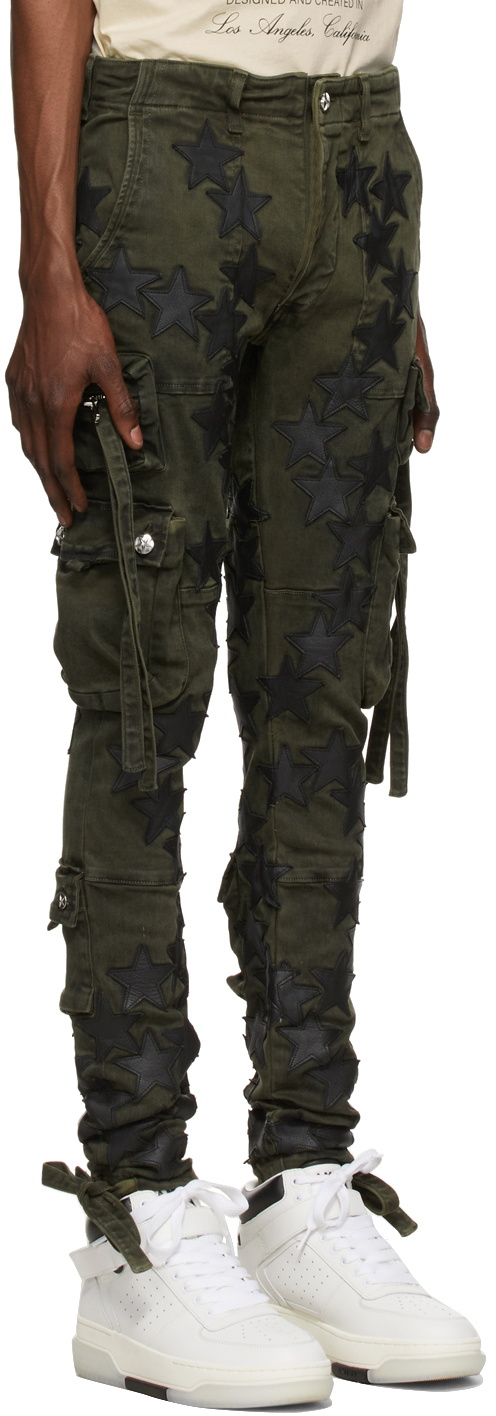 パンツ AMIRI CHEMRT Star Tactical Cargo Pants AMIRI Khaki Chemist
