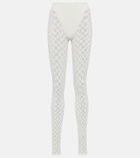 Jean Paul Gaultier Mesh leggings