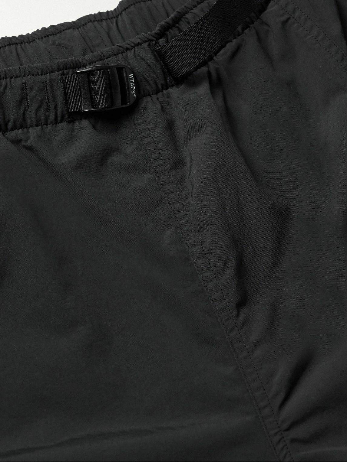 WTAPS - Tapered Belted Nylon Cargo Trousers - Black WTAPS