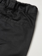 Champion - Straight-Leg Logo-Appliquéd Twill Drawstring Shorts - Black