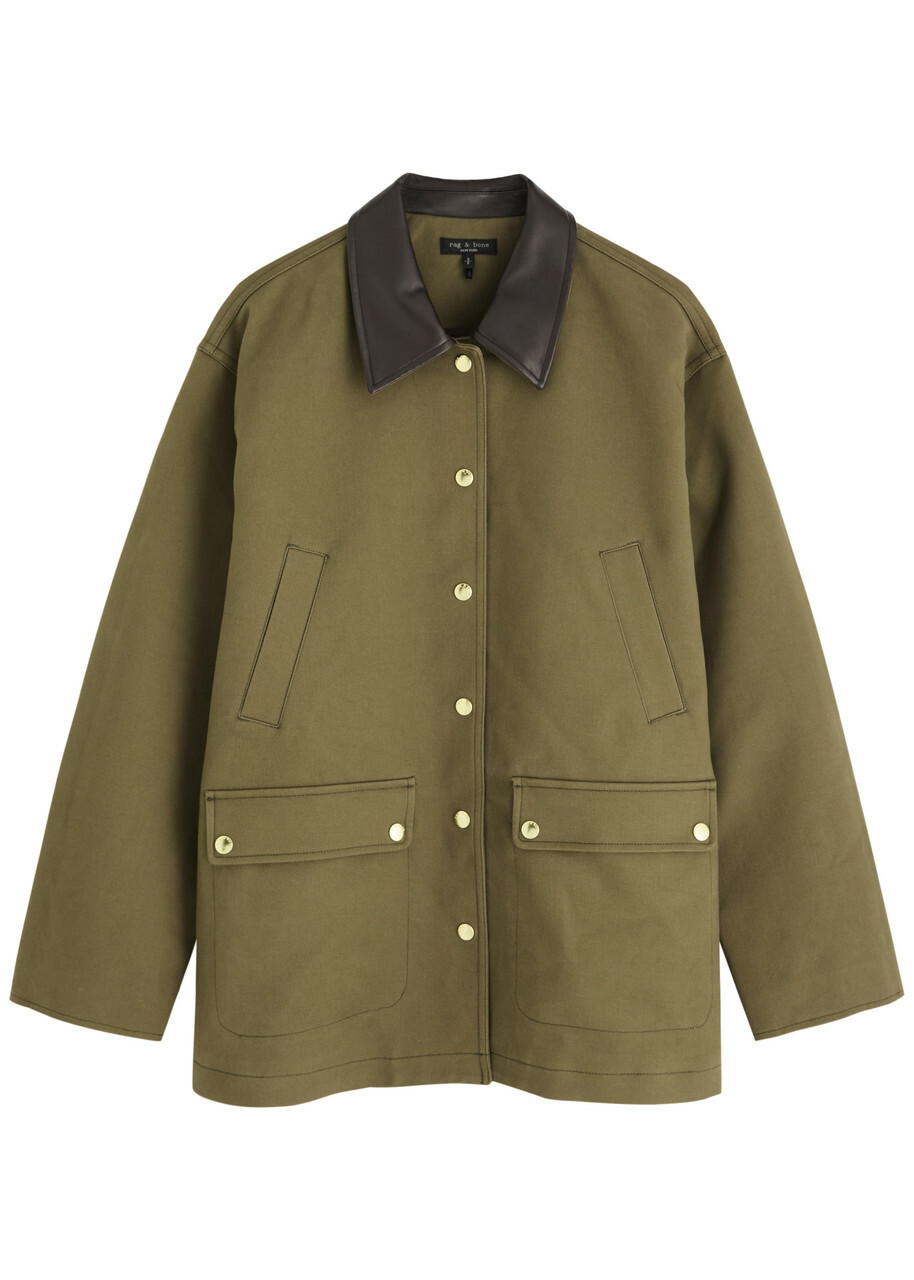 【関税込み】rag & bone カーキ Cassidy コットン ジャケット Rag & Bone Cassidy Cotton Jacket Khaki Rag and Bone