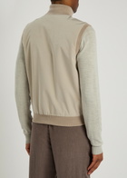 Brunello Cucinelli Water Resistant Sleeveless Nylon Gilet Brown