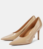 Gianvito Rossi Robbie leather pumps
