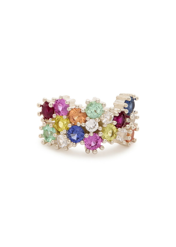 Photo: Bleue Burnham Wild Flower Sterling Silver Ring