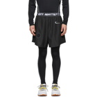 Nike Black Off-White Edition NRG RU Shorts