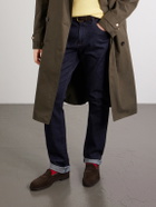 Edward Green - Pimlico Suede Penny Loafers - Brown