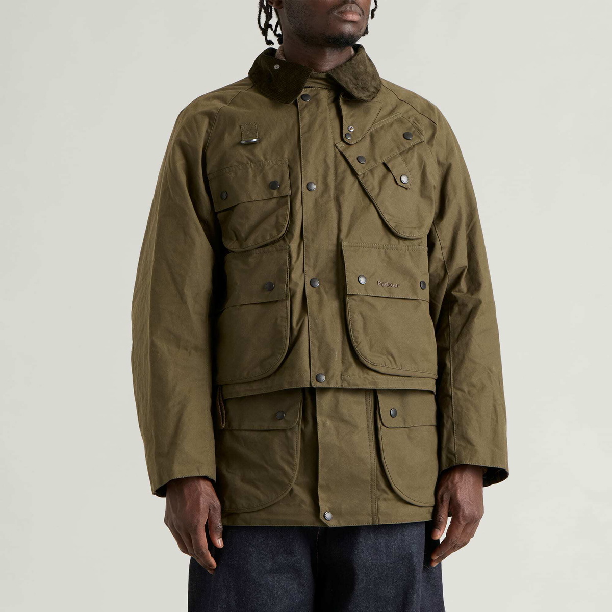 Barbour Men's x Norbit 3- In 1-Casual Jacket in Khaki Brown