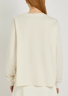 Spence Logo-embroidered Piqué Cotton Racquet T-shirt Off White