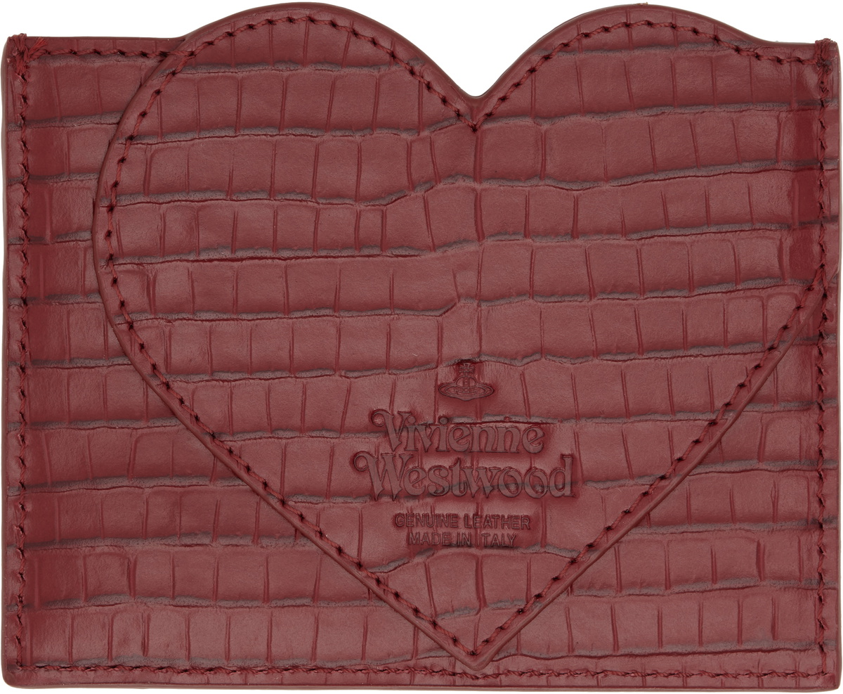 Vivienne Westwood Red Heart Card Holder Vivienne Westwood