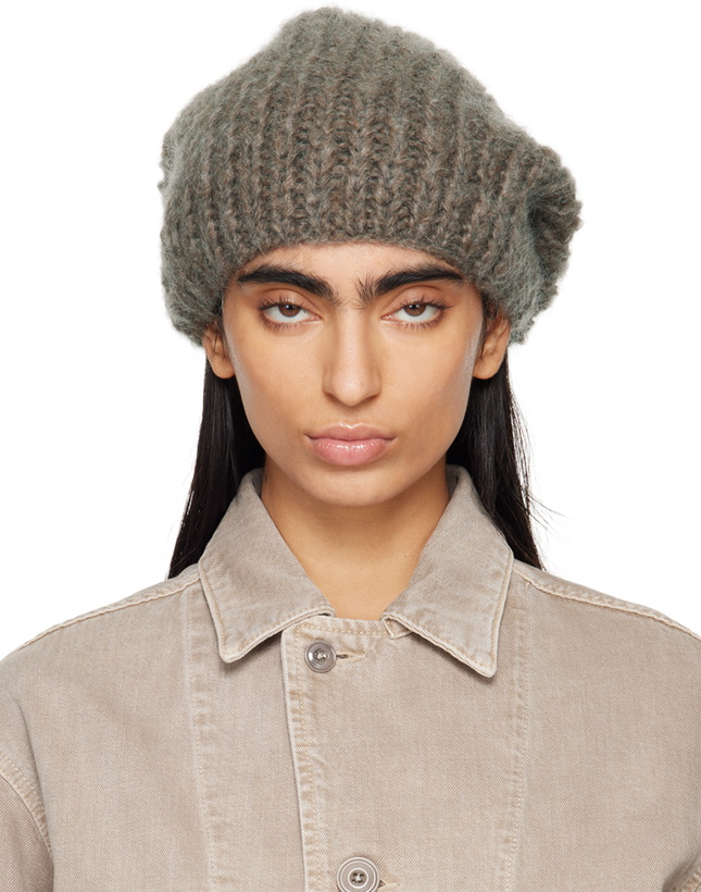 Photo: CASEY CASEY Khaki Mohair Beanie