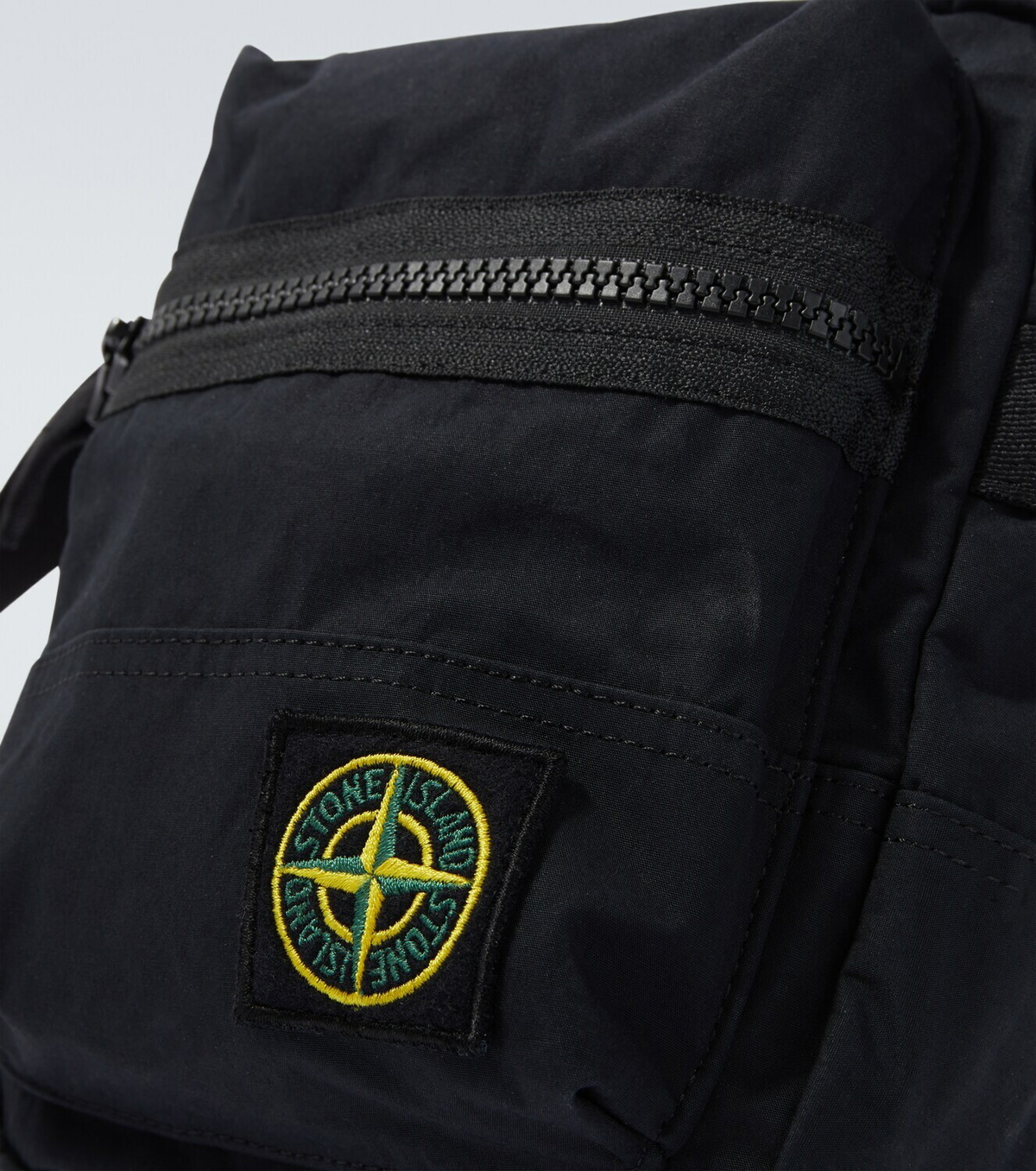 Stone Island Aluminium Tela Compass poplin crossbody bag