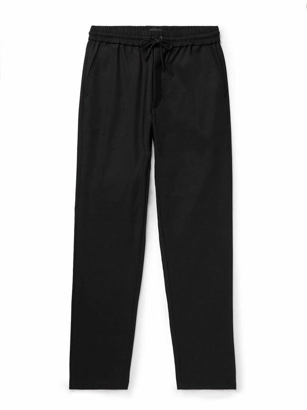 Photo: Club Monaco - Travel Slim-Fit Cotton-Blend Trousers - Black