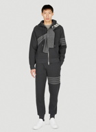 Thom Browne - Four Stripe Track Pants in Dark Grey