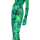 Richard Quinn Green Floral Trousers