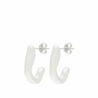 Simuero Women's Gamba Earrings in Silver 