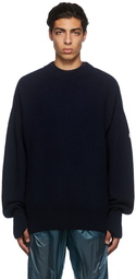 Moncler Genius 4 Moncler Hyke Navy Knit Crewneck