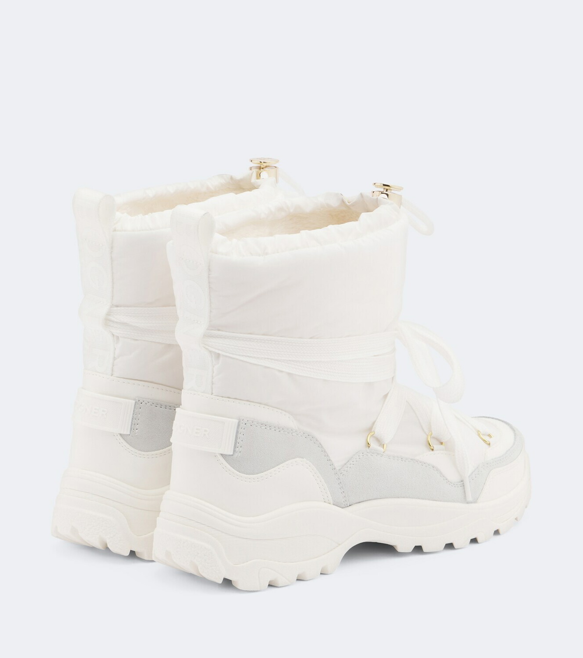 Bogner Alta Badia suede-trimmed snow boots