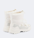 Bogner Alta Badia suede-trimmed snow boots