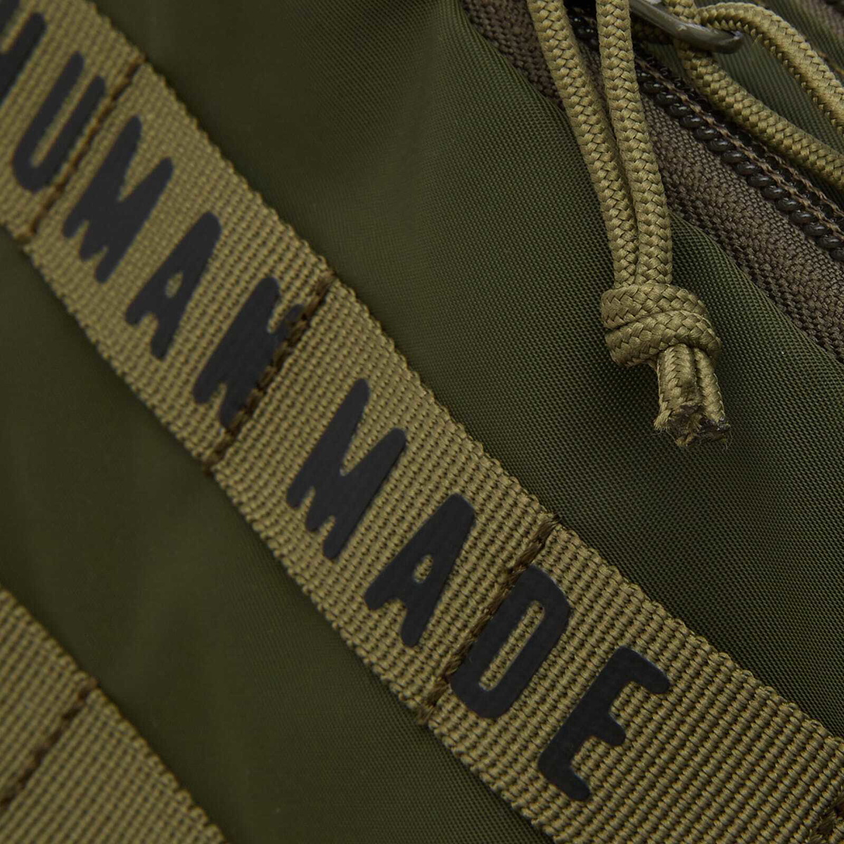 Human Made Men's Military Shoulder Pouch Bag in Olive Drab Human Made
