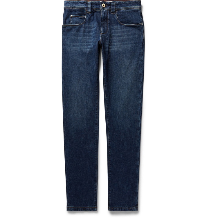 Photo: Loro Piana - Slim-Fit Denim Jeans - Blue