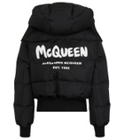 Alexander McQueen Logo puffer jacket