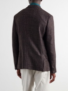 Paul Smith - Wool-Blend Prince Of Wales Blazer - Brown