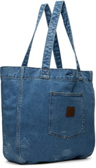 Carhartt Work In Progress Blue Stamp Tote